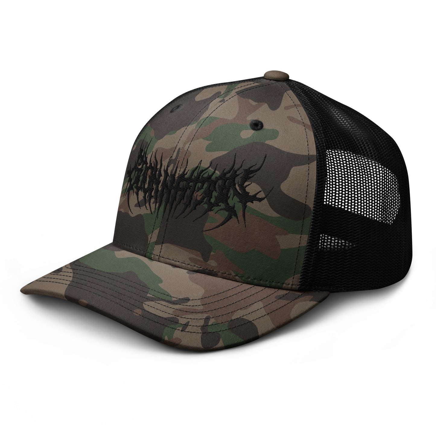 Goon Nation Death Metal Camouflage trucker hat